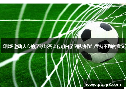 《那场激动人心的足球比赛让我明白了团队协作与坚持不懈的意义》
